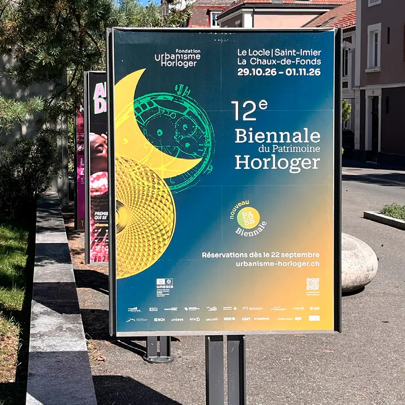 Les affiches fleurissent en ville