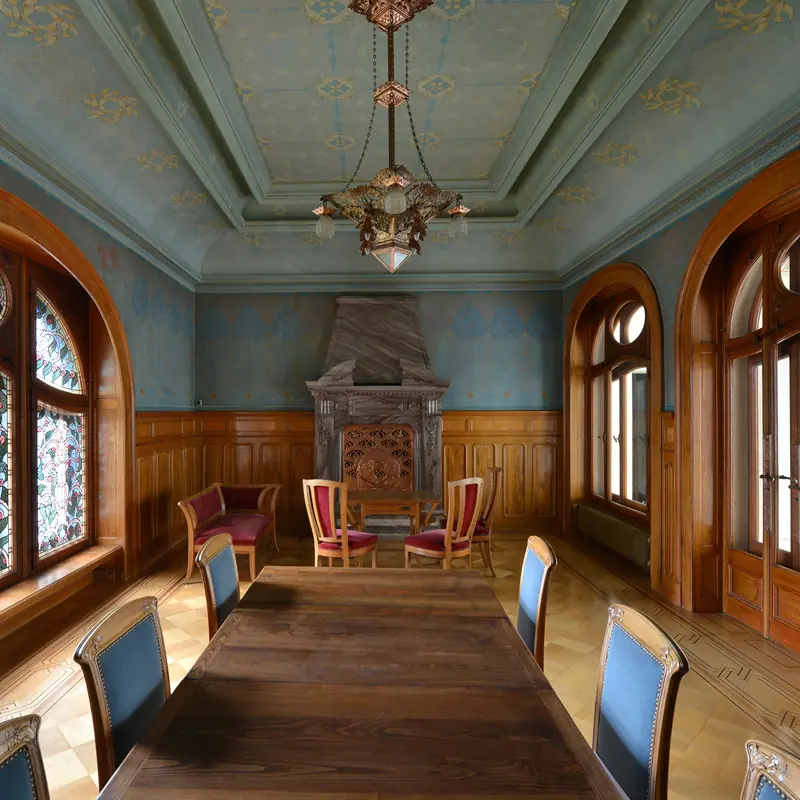 Ancien atelier Spillmann - Salon bleu